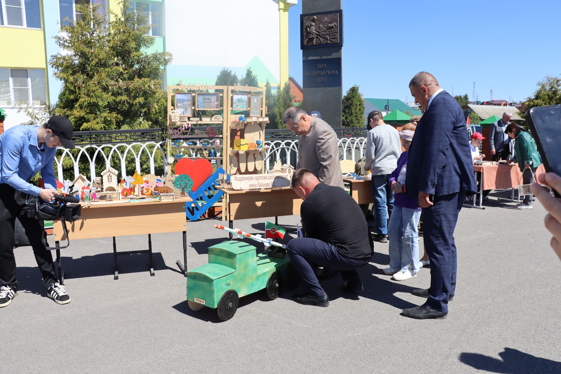 Сабада районкүләм балалар техник иҗаты фестивале узды (фоторепортаж, I кисәк)