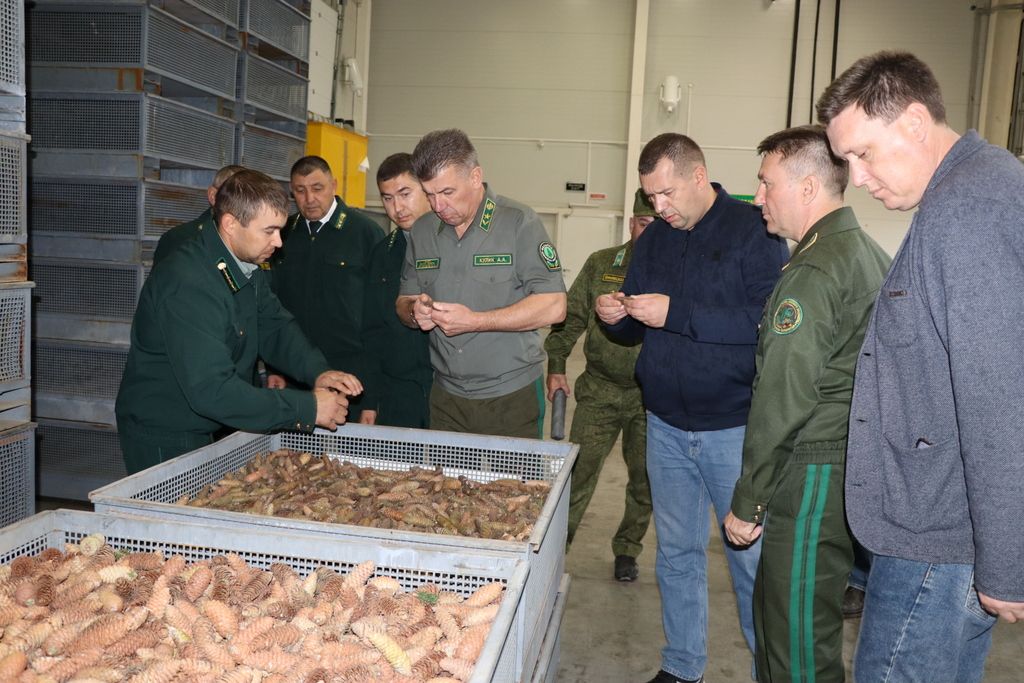 Лесхозга Беларусь Республикасы урманчылары  килде