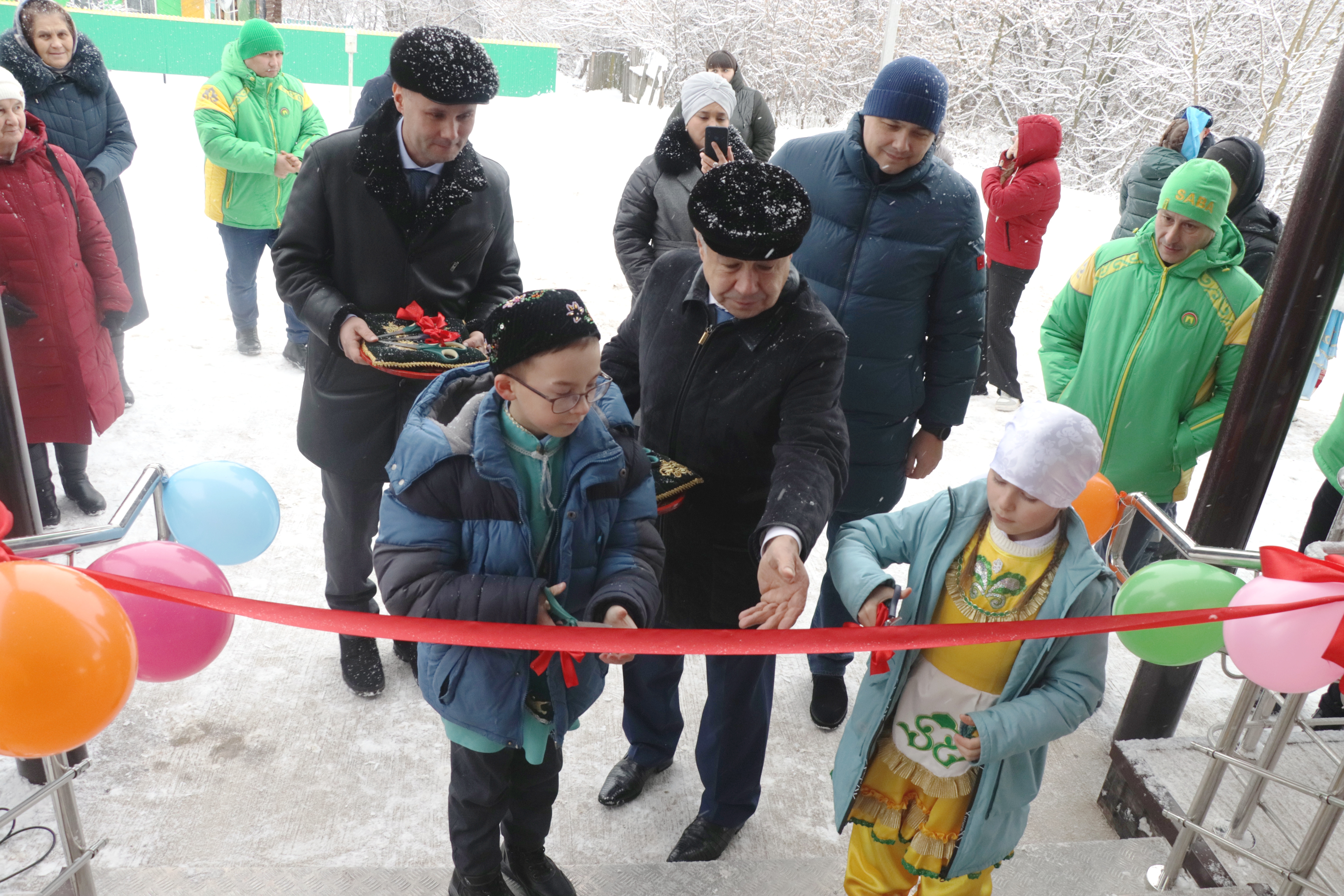 Урта Нырты авылында клуб ачу тантанасы