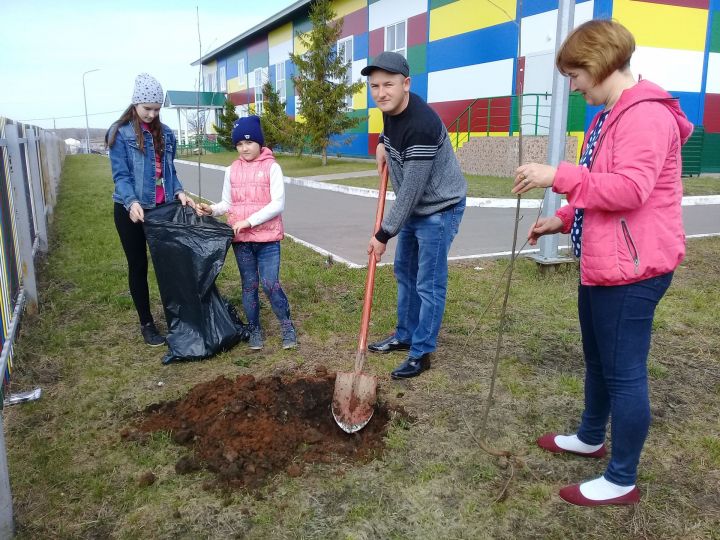 Тимершык авыл җирлегендә "Урман утырту көне" акциясе