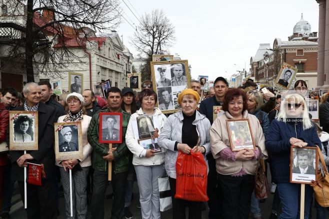 Казанда “Үлемсез полк" чарасы башлану вакыты билгеле булды