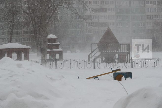 Гадәттән тыш хәлләр министрлыгы буранда куркынычсызлык чаралары турында искәртә