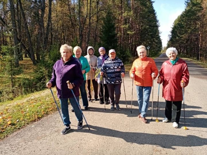 «Балкыш»-(Сияние) тернәкләндерү үзәгендә “Скандинавия йөреше” технологиясы