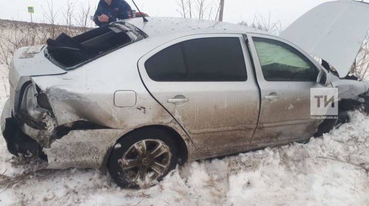 Актаныш районында авариядә өч бала, ике олы кеше имгәнгән