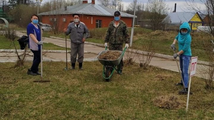 Лесхоз интернат-йортында өмә