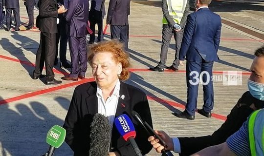 Чулпан Җәлилова: Шундый матур лайнер әтием исемен йөртүе горурлык уята.