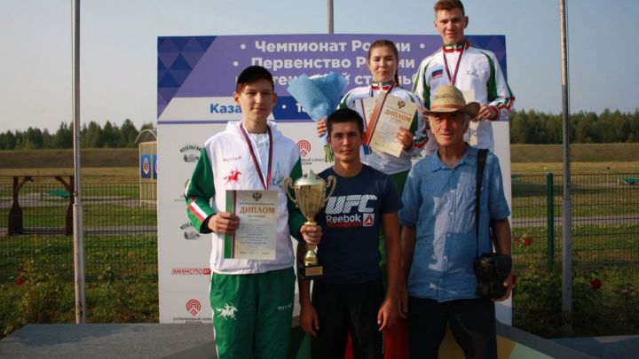 «Сабантуй» спорт мәктәбендә шөгыльләнүче спортсменнарга “Россиянең спорт мастеры" исеме бирелде