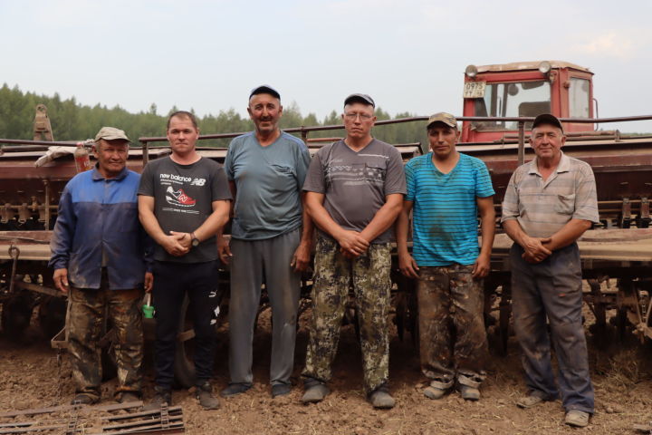 “Курсабаш” хуҗалыгында киләсе  ел  уңышына нигез салалар