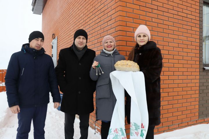 «Авыл территорияләрен комплекслы үстерү»программасы буенча Саба муниципаль районы территориясендә төзелүче йортларны ачу