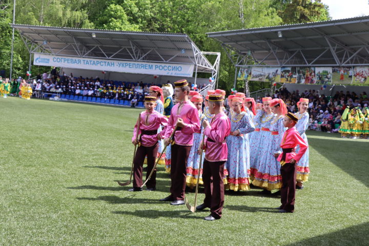 Район Сабантуе ачылышыннан  фоторепортаж