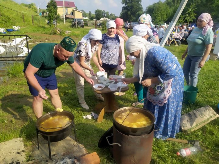 Тимершык авылында корбан ашы узды