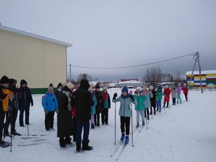 Югары Симет авыл җирлегендә чаңгы ярышы узды