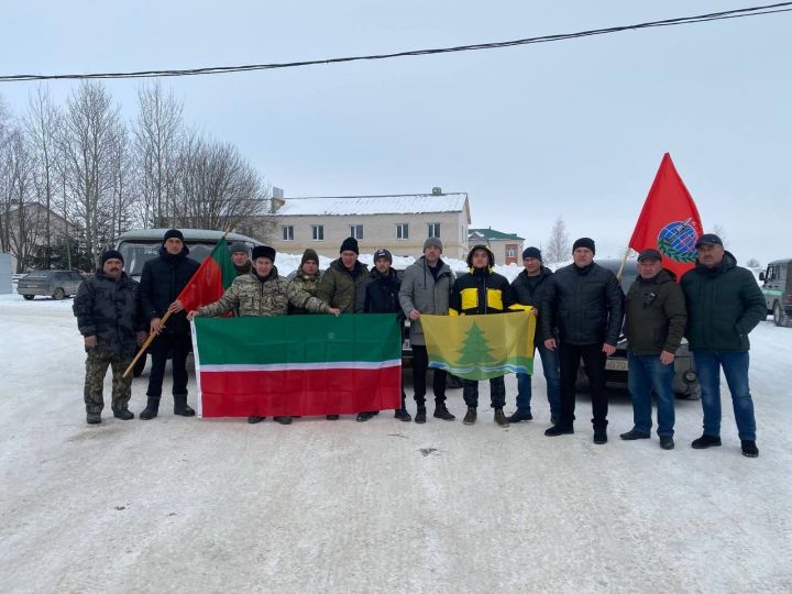 Сабадан махсус хәрби операция зонасындагы райондашларыбызга чираттагы гуманитар ярдәм илтеп тапшырылды