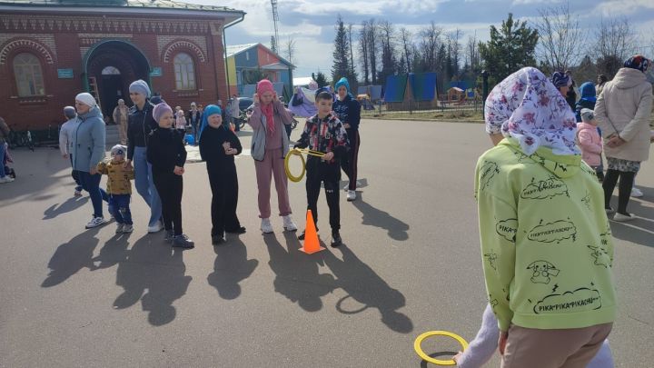 Лесхозда Рамазан гаете көнне балалар өчен бәйрәм оештырылды