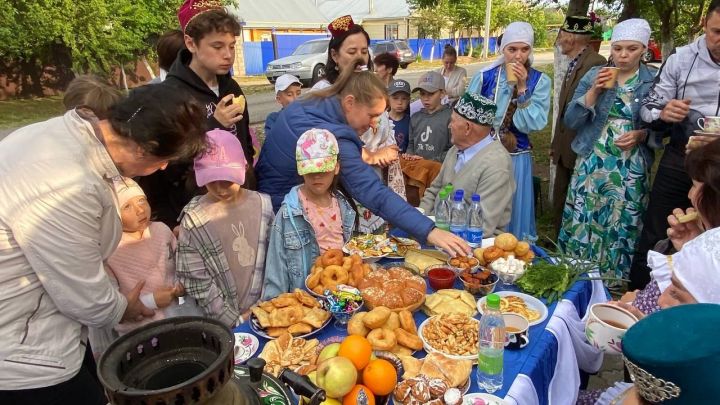 Сабада Сабантуй бирнәсе җыйдылар