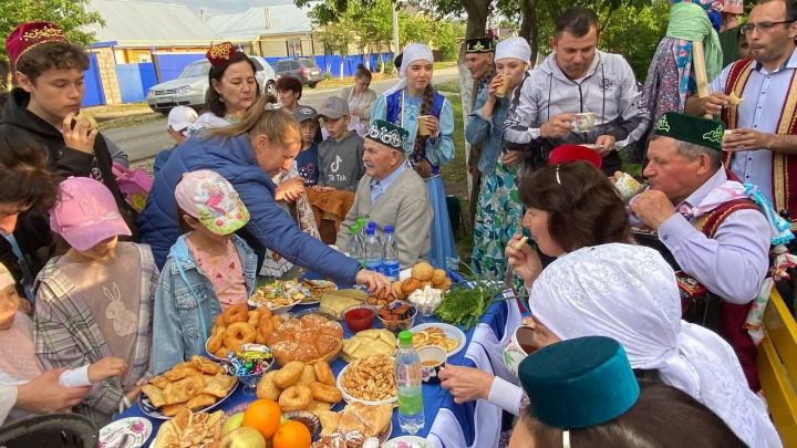 Сабада Сабантуй бирнәсе җыйдылар