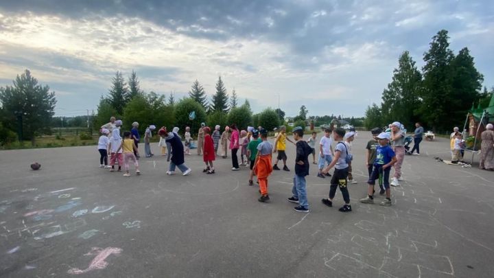 Лесхоз бистәсендә балалар өчен оештырылган җәйләү төгәлләнде