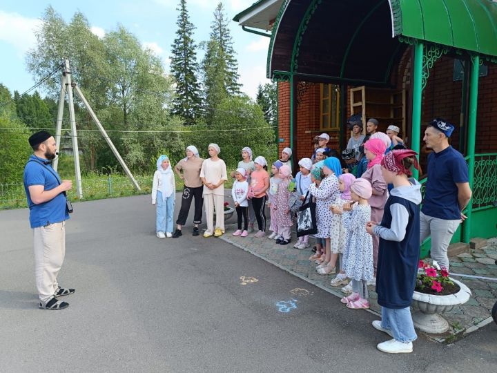 Лесхоз мәчете каршында балалар өчен җәйге ял сәгатьләре оештырыла башлады