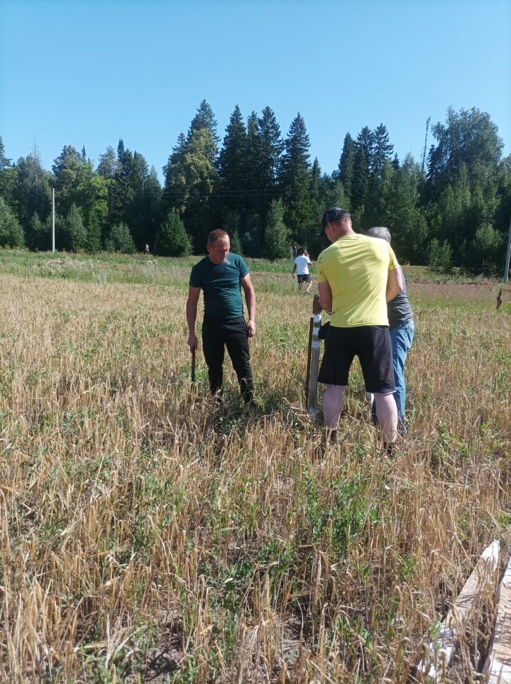 Шәмәрдән авыл җирлегендә күп балалы гаиләләргә җир участоклары бүлеп бирелде