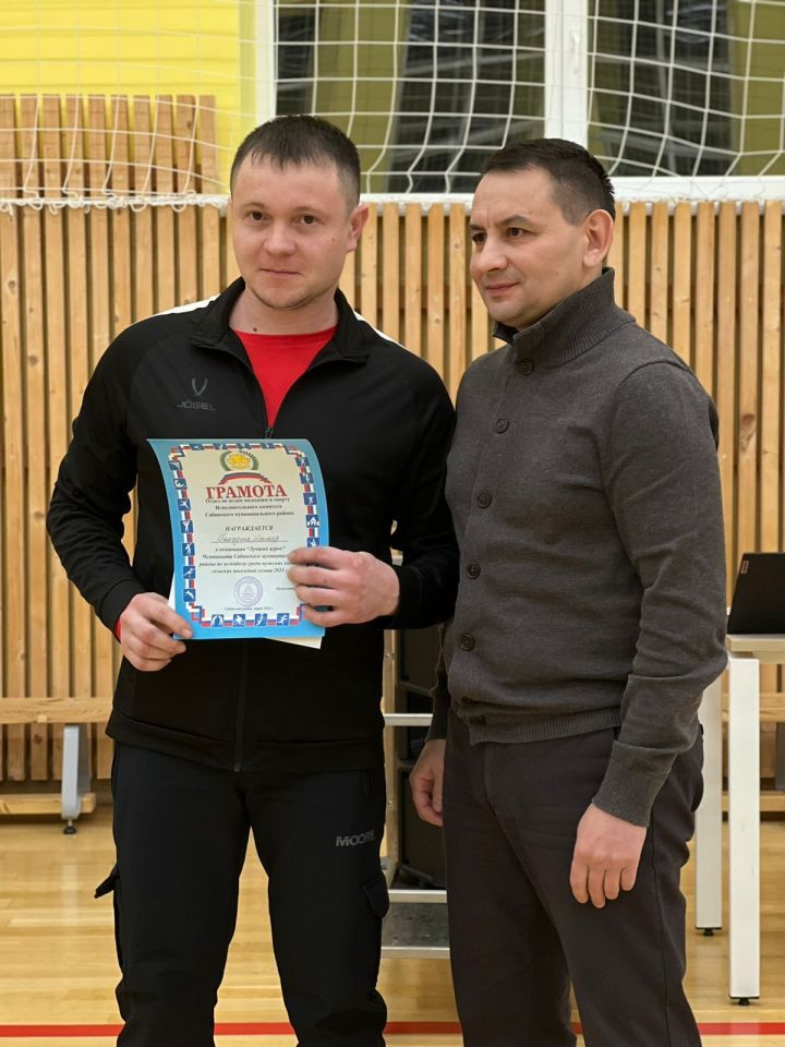 Сабада ир-ат командалары арасында волейбол буенча Саба муниципаль районы Чемпионаты җиңүчеләре билгеле булды