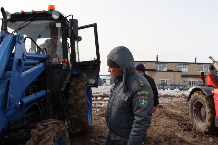 Быел районда барысы 377 трактор, 271  арба техник  карау  узачак